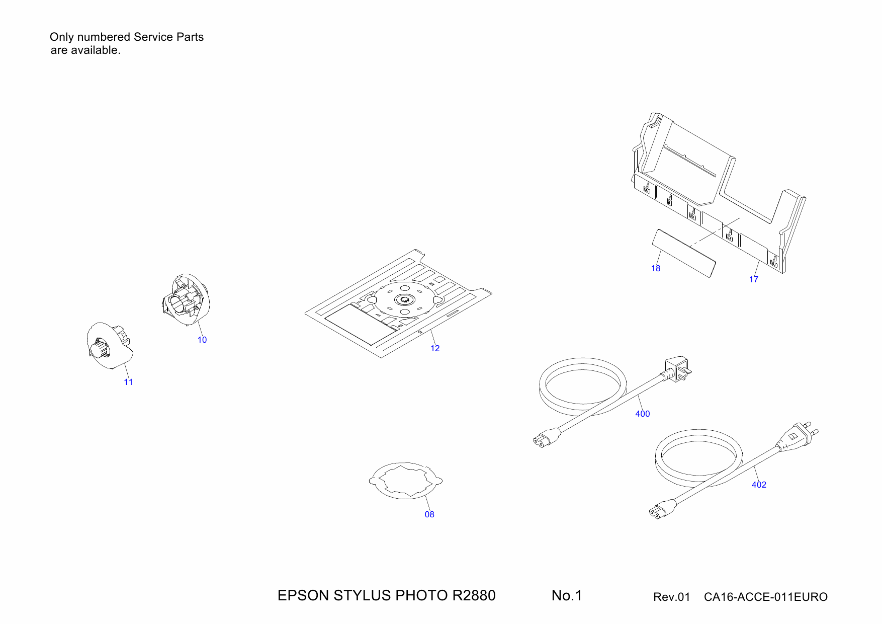 EPSON StylusPhoto R2880 Parts Manual-4 EPSON StylusPhoto R2880 Parts Manual-4